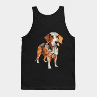 Geometric Beagle Tank Top